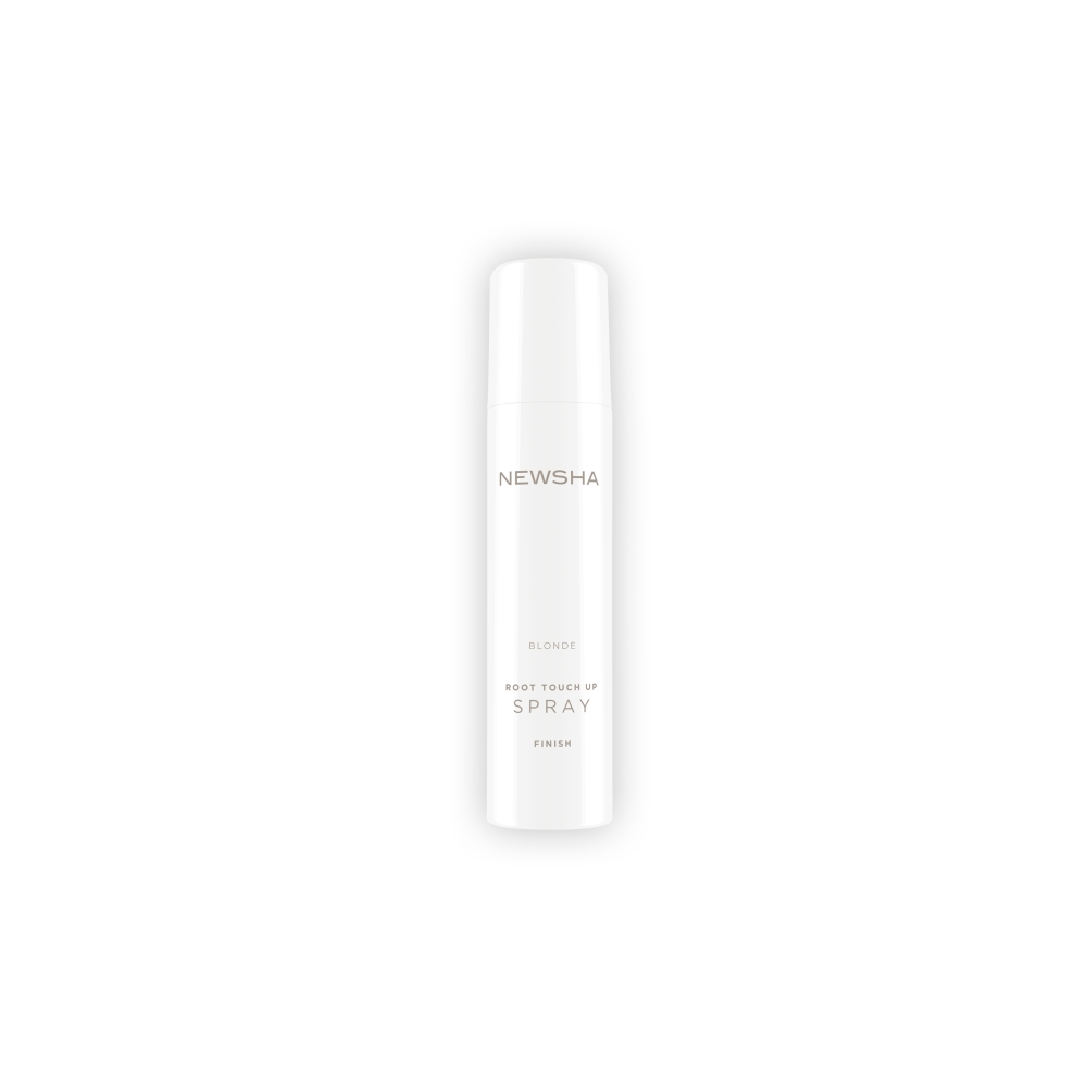 Ansatzspray für blondes Haar. Root Touch Up Spray von NEWSHA kaschiert graue Haare sofort und sorgt für ein natürliches, ebenmäßiges Farbergebnis zwischen zwei Colorationen.