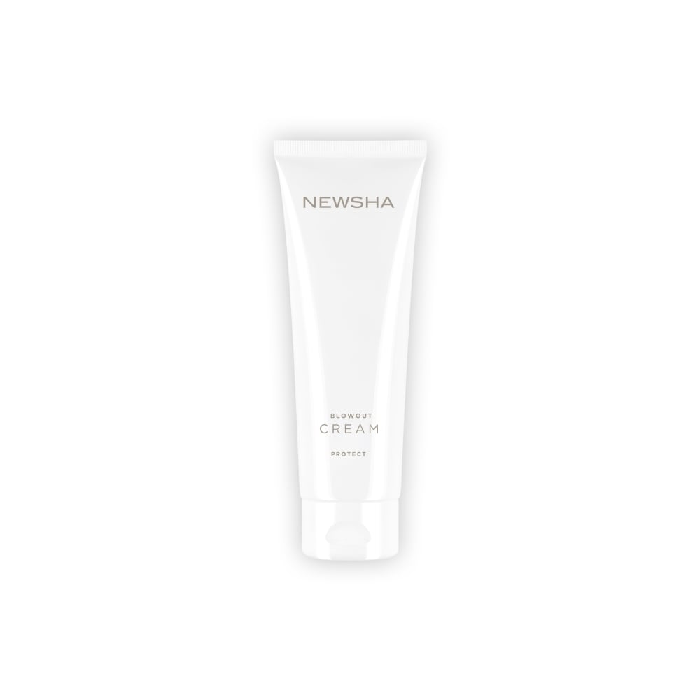 Föhncreme für geschmeidiges Haarstyling. Blowout Cream von NEWSHA schützt vor Hitze, glättet die Haarstruktur und verleiht seidigen Glanz.