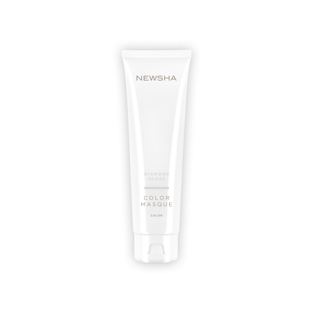 Color Masque Diamond Gloss von NEWSHA zur Veredelung colorierter Haare. Farbauffrischende Haarkur mit strahlendem Glanz-Effekt für intensiven Farbglanz und gepflegtes Haar.